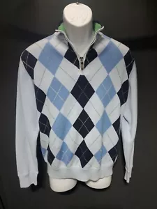 ORVIS Signature Collection 1/4 Zip Pullover Sweater Long Sleeve Size Medium - Picture 1 of 7