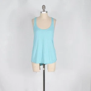 Lululemon Tank S Pastel Aqua-Blue Racerback Athletic Athleisure Knit Top - Picture 1 of 5