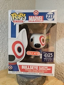 Funko Pop! BULLSEYE (Captain America Shirt) #237 D23 Target Vinyl Figure - Picture 1 of 6