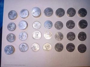 1968 Shell und Sunoco Token 72 Stück - Bild 1 von 3