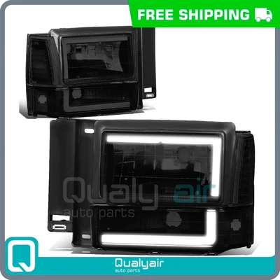 Faros LED DRL Barra Esquina/Parachoques Lámparas Tintadas para Ford Explorer 1991-1994 Foto 1 de 4