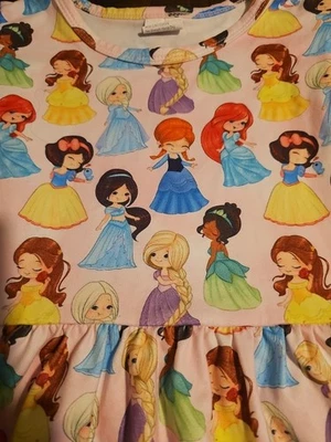 Disney Princesa Vestido Camisón Vestido Niñas XL (6) Foto 1 de 4