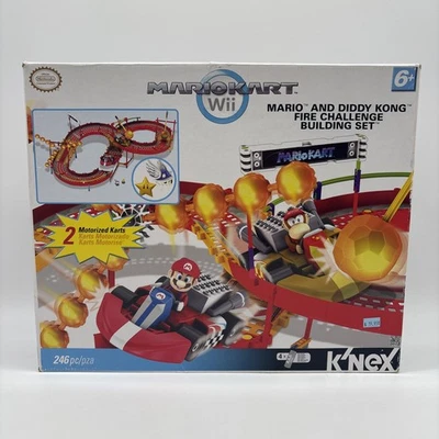 K'Nex Mario and Diddy Kong Fire Challenge Building Set Missing Pieces READ - Image 1 of 4