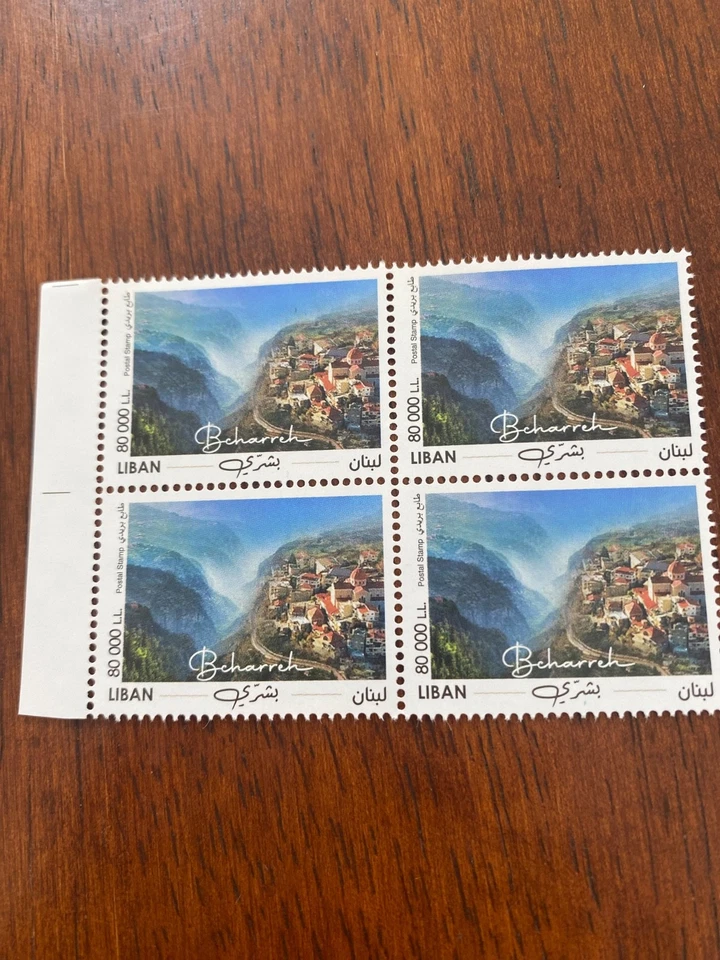 Sellos Líbano Nuevo Bloque 4 MNH Bchereh Foto 1 de 1