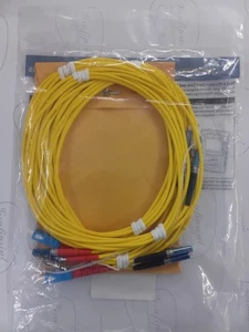 Fluke Test Cords. Part #5235493. SRC-9-SC, LC. Singlemode TRC . 2m Metal Kit - Picture 1 of 2