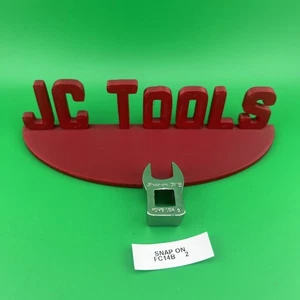 HERRAMIENTA ENCAJABLE FC14B 3/8" Accionamiento 7/16" Extremo abierto Pata de gallo Llave de vaso Grabada - Imagen 1 de 6