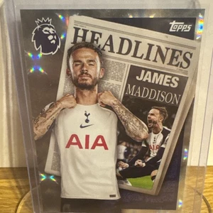 James Maddison 2025/26 Topps Premier League #450 Headlines Tottenham Hotspur!!! - Picture 1 of 2