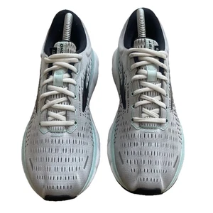 Brooks Ghost 13 Laufschuhe grau/aqua Damengröße 8 Medium B - Bild 1 von 6