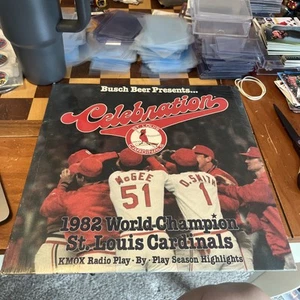 1982 Celebration World Champion St. Louis Cardinals Vinyl - Picture 1 of 2
