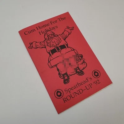 Phalia Round-Up 1992 Christmas Spearhead Toronto Leather Club Newsletter Vintage Foto 1 de 4
