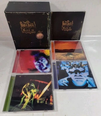 Alice In Chains: музыкальный банк CD бокс-сет (1999, 4 диска комплект) полный с буклетом - Изображение 1 из 4