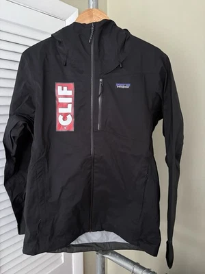 Chaqueta Patagonia Para Hombre Elastizada Sombra de Lluvia Cremallera Completa con Capucha Negra Talla S Nueva con Etiquetas Foto 1 de 4