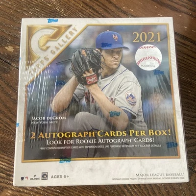 Caja Mega Topps Gallery 2021 *sellada* béisbol 2x autógrafos por caja Foto 1 de 2