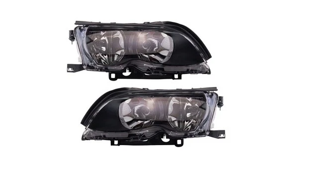 Fit for 2002-2005 BMW 325i 325xi 330i 330xiHeadlight Assembly Set Foto 1 de 4
