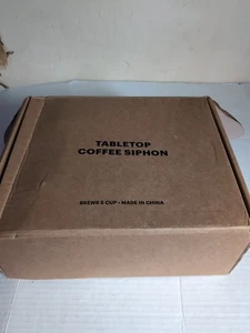 Table Top Coffee Siphon Brews 5 Cups New Open Box - Picture 1 of 6