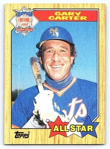 1987 Topps #602 Gary Carter New York Mets - Bild 1 von 2