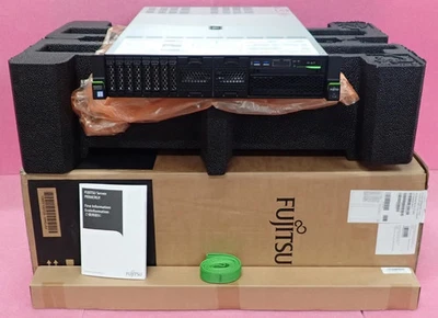 NEW Fujitsu Primergy RX2540 M5 8-Core Gold 6244 32GB RAM 8x 2.5" Bay 2U Server - Image 1 of 4