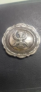 Seltene Vintage ZUNI Messer Silber Schnalle - Bild 1 von 2