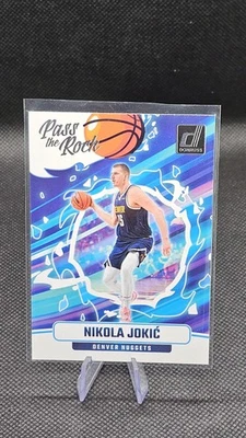2024-25 Panini Donruss NIKOLA JOKIC Pass the Rock #8 DENVER NUGGETS MVP - Photo 1/2