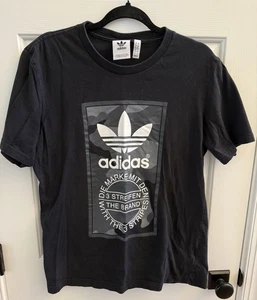 Adidas Camo Tee Solid T-Shirt Schwarz Herren S - Bild 1 von 5