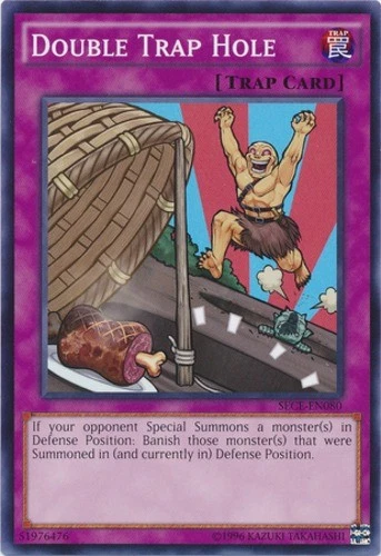 Double Trap Hole - SECE-EN080 - Common - Unlimited Edition - Lightly Played - Image 1 of 1
