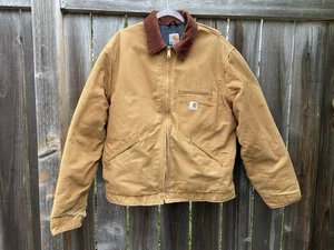 Carhartt Jacke XL Tall Brown Blanket Lined J001 BRN Detroit Workwear Fading USA - Bild 1 von 18