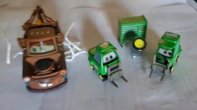 Paquete de 3 autos Disney CHICK HICKS PITTY BRUISER BUKOWSKI MATTER lenticular suelto Foto 1 de 4