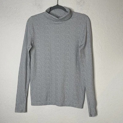 Топ женский Athleta Flurry Peak водолазка с длинным рукавом размер M серый - Изображение 1 из 4