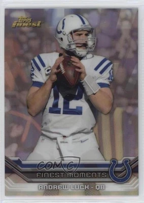 2013 Topps Finest Finest Moments Refractor Andrew Luck #FM-AL 2r7 Foto 1 de 3