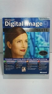 Microsoft Digital Image Suite 9: Windows OS, Excellent, w/ CD Set, Fast Ship - Picture 1 of 12