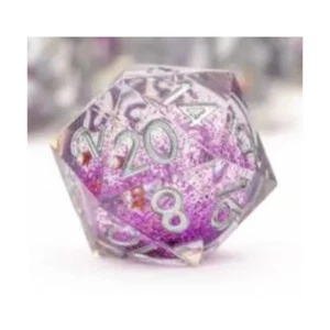 FanRoll Liquid Core Dice FanRoll/Metal  d20 Elixir Liquid Core - Sorcerous New - Picture 1 of 1