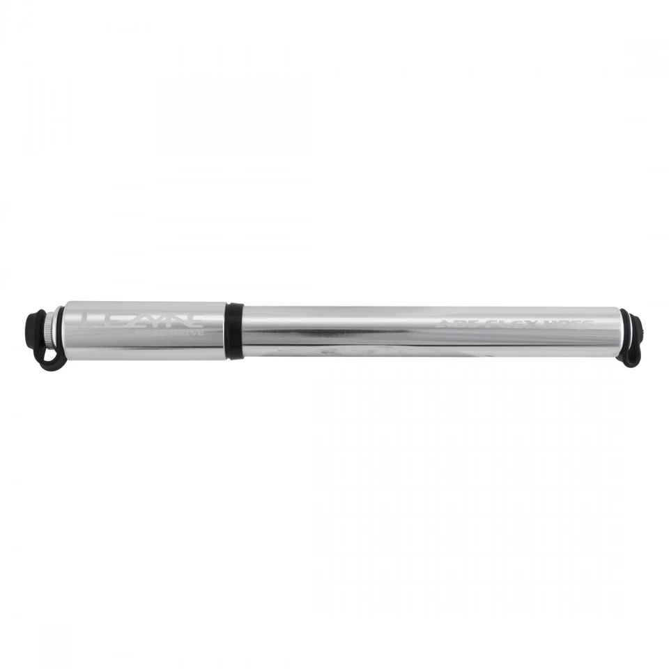 Bomba de cuadro de transmisión de carretera Lezyne ABS con soporte, mediana, válvula Presta solamente: plateada Foto 1 de 1