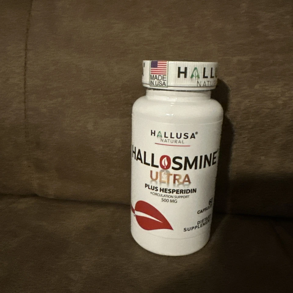 Hallosmine Ultra Diosmina Hesperidina para Circulación Sanguínea y Venas Varicosas 60 Ct Foto 1 de 1