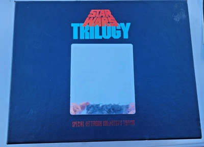 Star Wars VHS Trilogy Special Letterbox Edition 1992 VHS Tapes Complete Set - Image 1 of 4