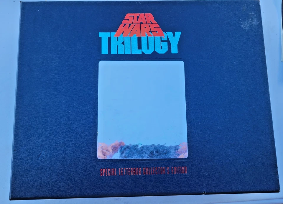 Star Wars VHS Trilogy Special Letterbox Edition 1992 VHS Tapes Complete Set - Image 1 of 4