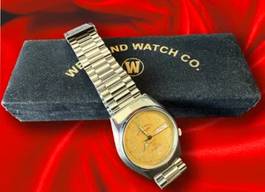 Vintage WEST END WATCH CO Sowar Prima, Automatic Swiss Mens Watch Circa 1970's - Picture 1 of 10