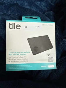 Tile Slim 2022 Universal Bluetooth Tracker - Black - Photo 1 sur 2
