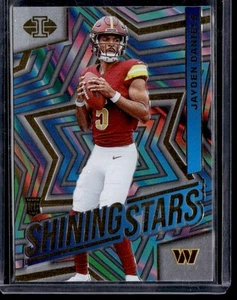 JAYDEN DANIELS 2024 PANINI ILLUSIONS SHINING STARS RC WASHINGTON COMMANDERS #3 - Picture 1 of 2