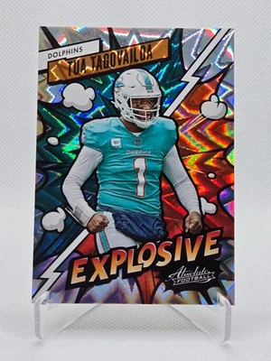 2023 PANINI ABSOLUTE #8 TUA TAGOVAILOA EXPLOSIVE - Image 1 of 2