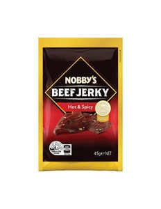 Nobby's Beef Jerky Hot And Spicy 45g x 10 - Bild 1 von 1