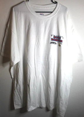 Run with a Winner 7th Annual T-Shirt Mens Size 3XL White Short Sleeve Graphic - Image 1 of 4