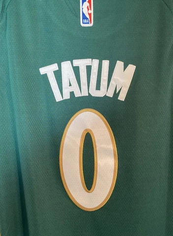 Jayson Tatum Boston Celtics City Edition Jersey Men's Large Cover