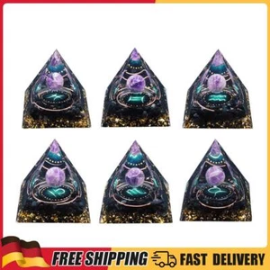 HIMS Nat?rliches Orgonit Pyramide Kristall 12 Sternbild Chakra Energiegenerator - Bild 1 von 8