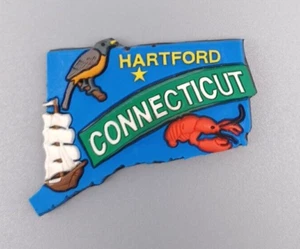 Hartford Connecticut Refrigerator Collectable Magnet - Picture 1 of 4