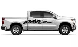 Side door paint graphics stickers decal compatible with Chevrolet Silverado - Bild 1 von 15