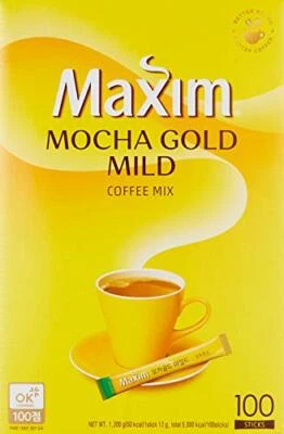 Maxim Mocha золото мягкий кофе смесь 12 г X 100шт (2,64 фунта) HOT. - Изображение 1 из 4