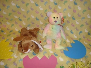 Ty Ears & Groovy Beanie Babies - Picture 1 of 5