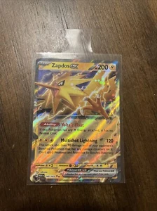 Zapdos ex 145/165 Sv: Scarlet & Violet 151 Holo - Picture 1 of 2
