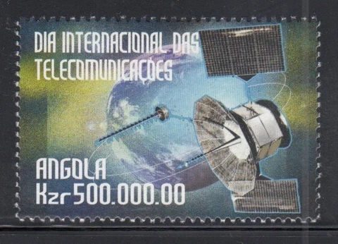 ANGOLA International Day of Telecommunications MNH stamp Cover