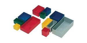 LA-KA-PE Einsatzkasten 80 x 53 x 54 mm blau PS für Schubladen u. Sortimenskästen